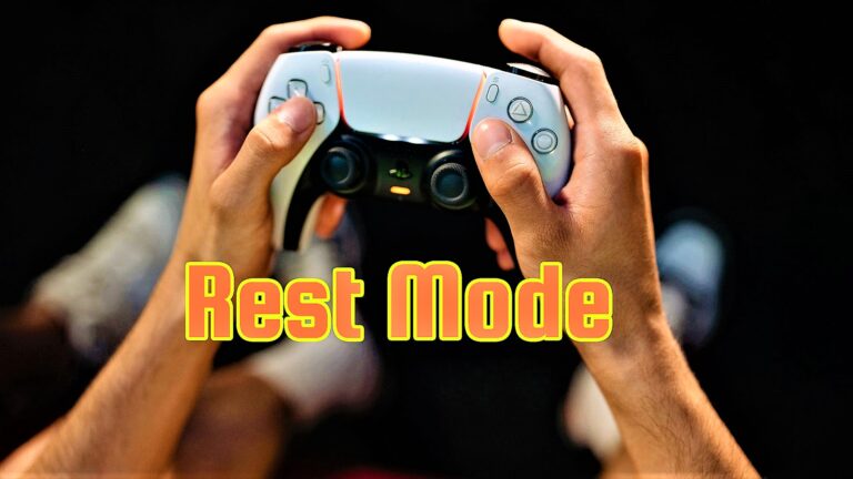 How to Put PS5 in Rest Mode